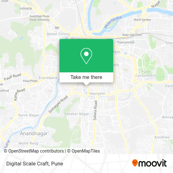 Digital Scale Craft map