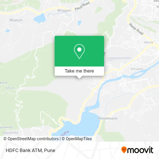HDFC Bank Atm map
