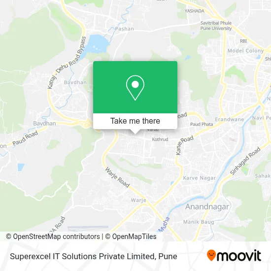Superexcel IT Solutions Private Limited map