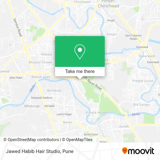 Jawed Habib Hair Studio map