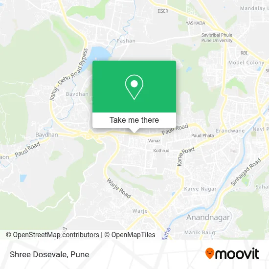 Shree Dosevale map