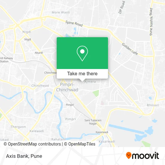 Axis Bank map