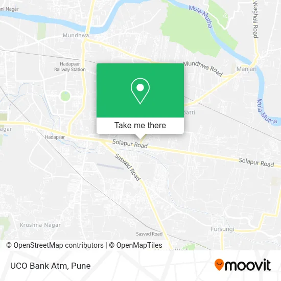 UCO Bank Atm map