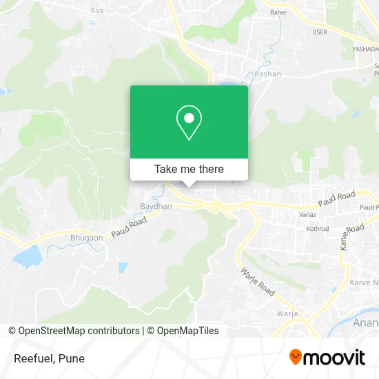 Reefuel map