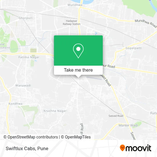 Swiftlux Cabs map