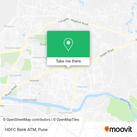 HDFC Bank Atm map