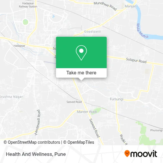 Health And Wellness map
