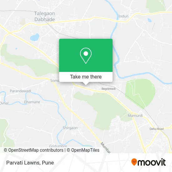 Parvati Lawns map