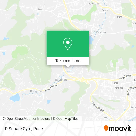 D Square Gym map