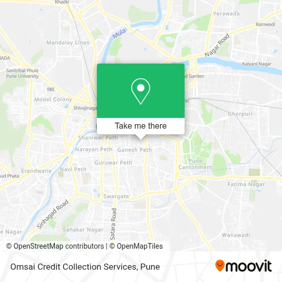 Omsai Credit Collection Services map