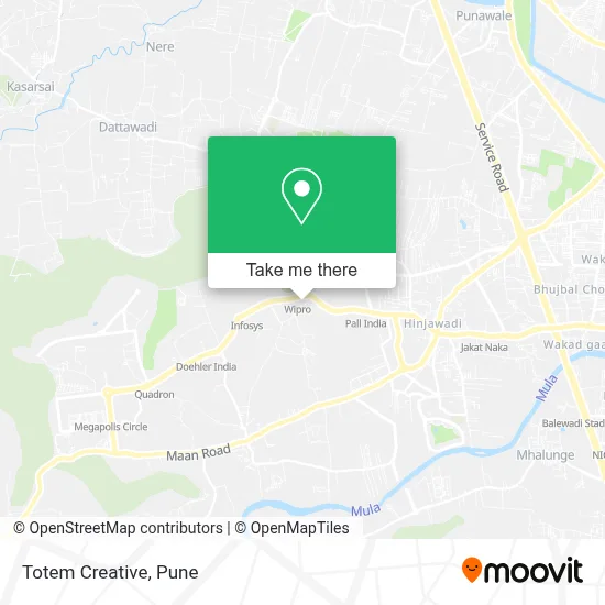 Totem Creative map