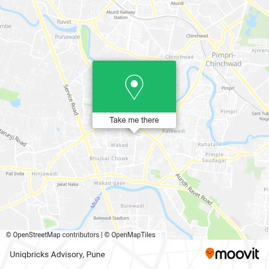 Uniqbricks Advisory map