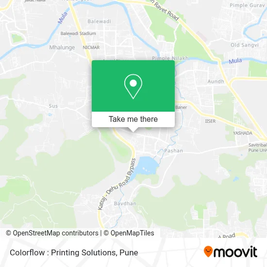 Colorflow : Printing Solutions map