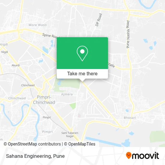 Sahana Engineering map