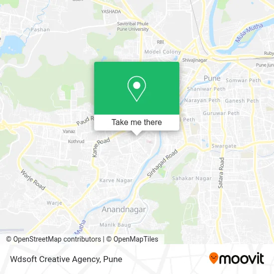 Wdsoft Creative Agency map