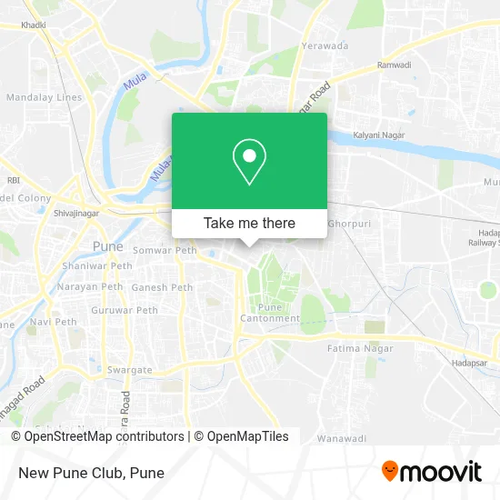 New Pune Club map
