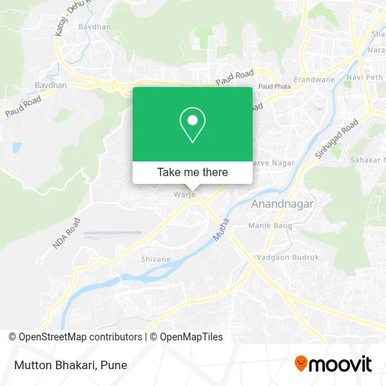 Mutton Bhakari map
