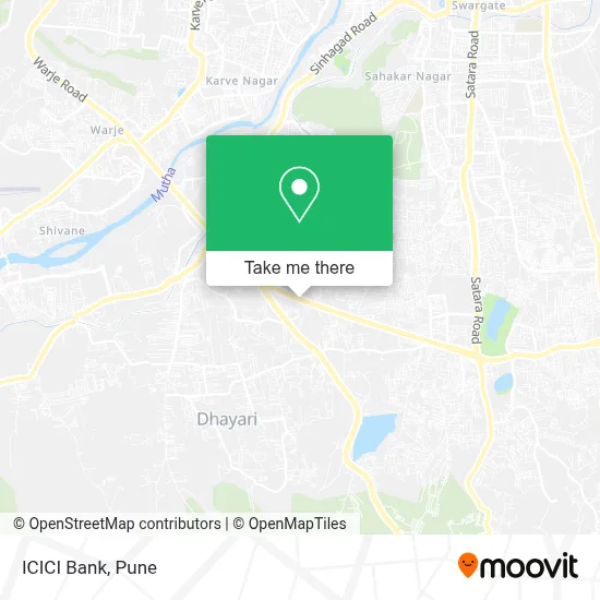ICICI Bank map