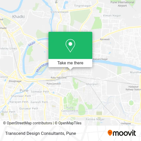 Transcend Design Consultants map