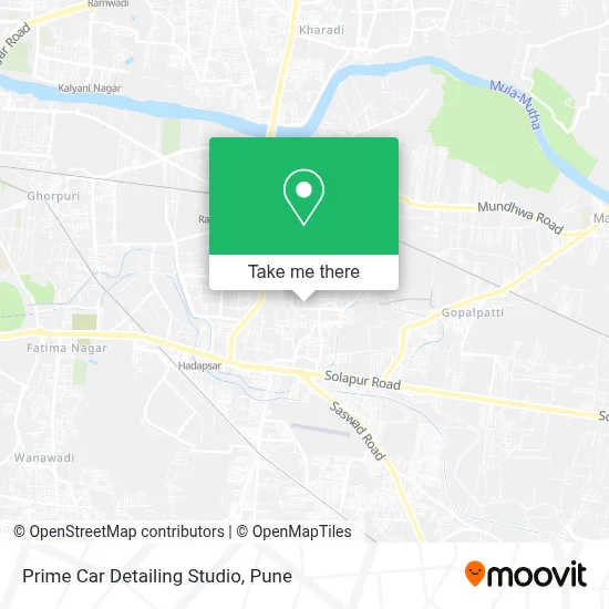 Prime Car Detailing Studio map