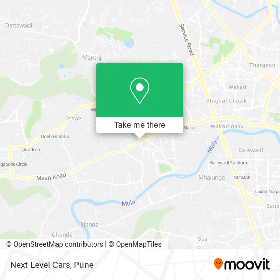 Next Level Cars map
