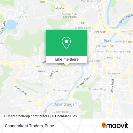 Chandrakant Traders map