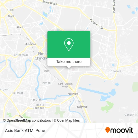 Axis Bank Atm map