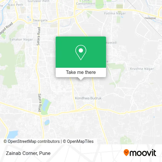 Zainab Corner map