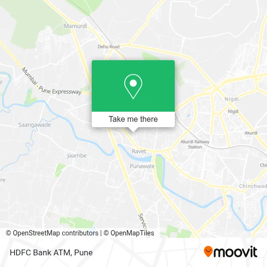 HDFC Bank Atm map