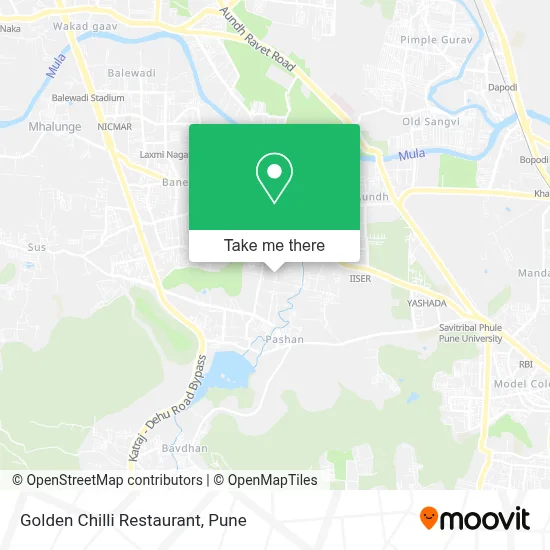 Golden Chilli Restaurant map