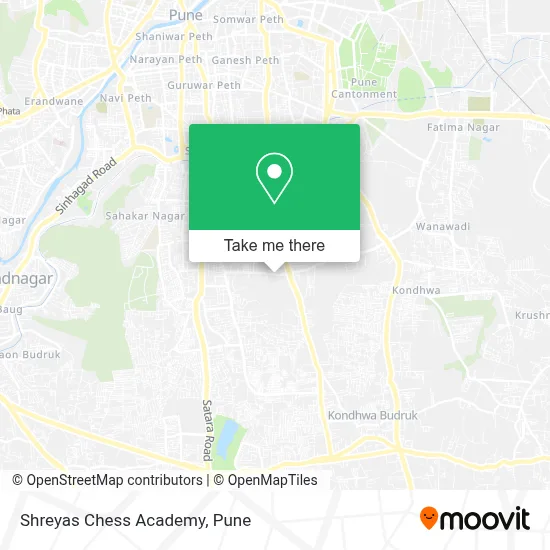 Shreyas Chess Academy map