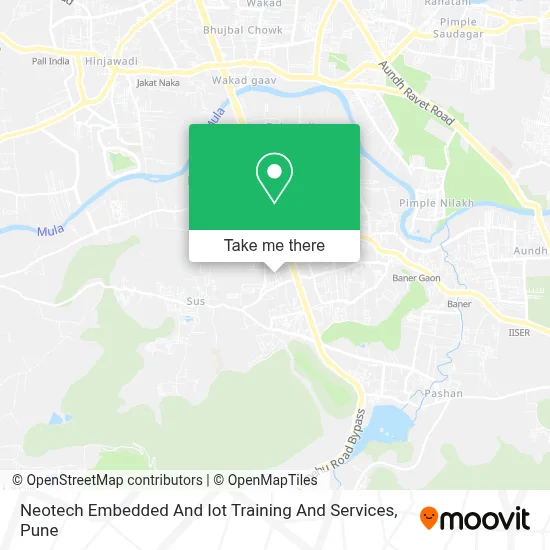 Neotech Embedded And Iot Training And Services map