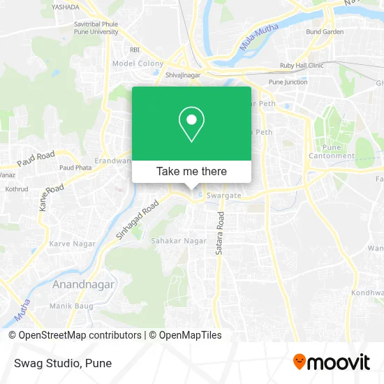Swag Studio map