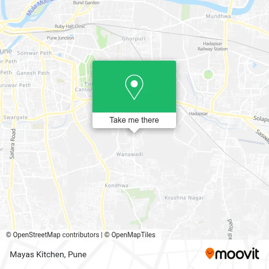 Mayas Kitchen map
