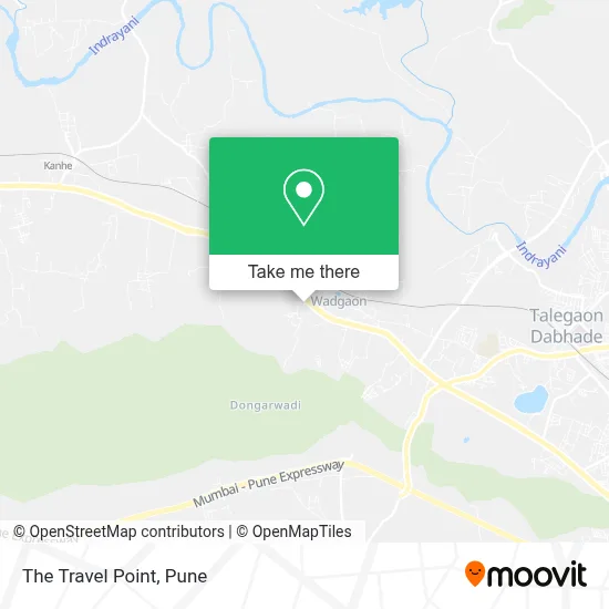 The Travel Point map