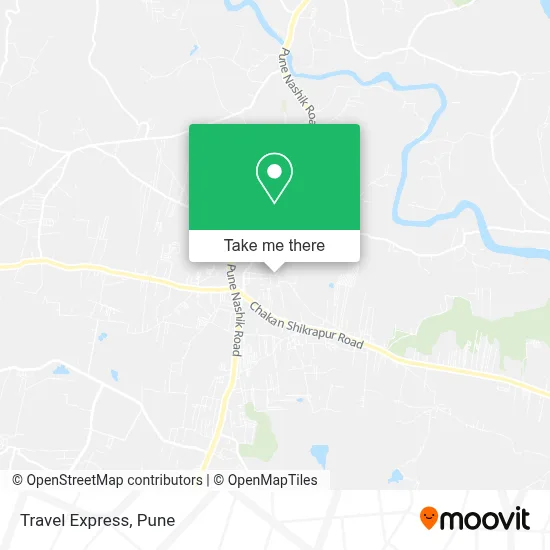 Travel Express map