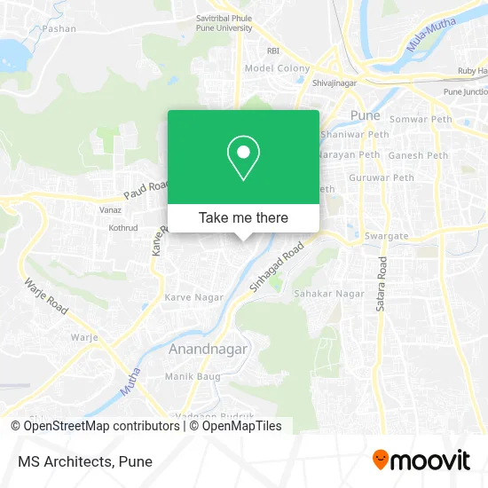 MS Architects map