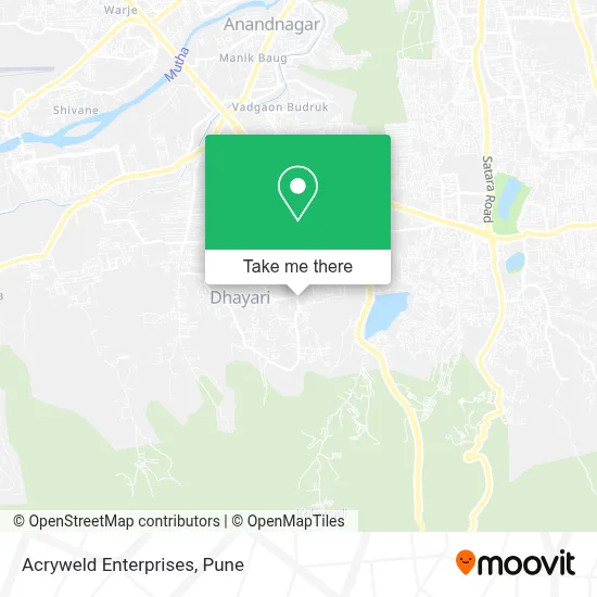Acryweld Enterprises map