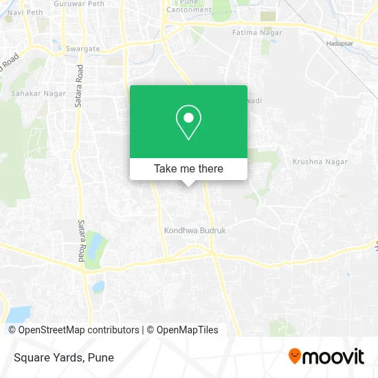 Square Yards map