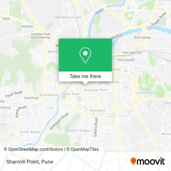 Sharmili Point map