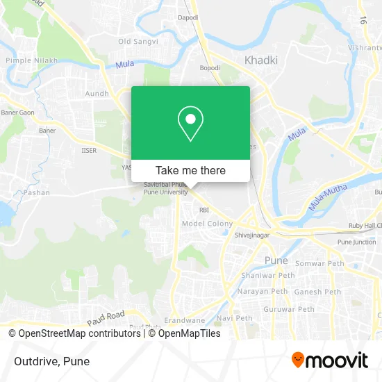 Outdrive map