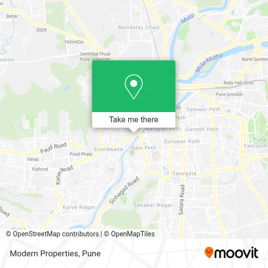 Modern Properties map