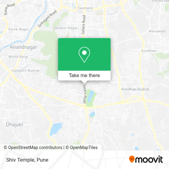 Shiv Temple map