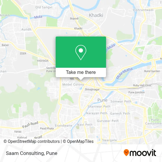 Saam Consulting map