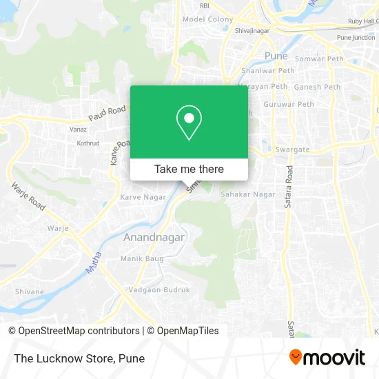 The Lucknow Store map