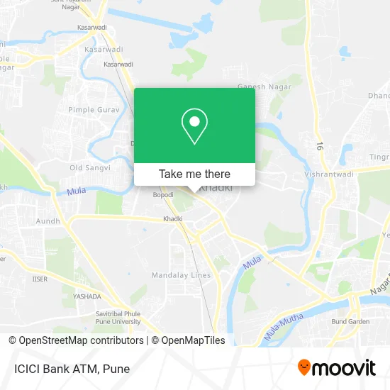 ICICI Bank Atm map