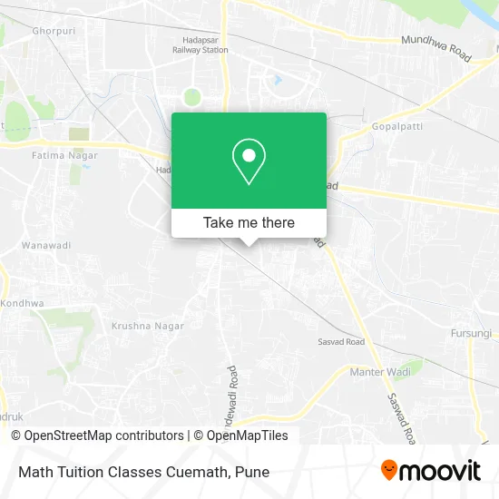Math Tuition Classes Cuemath map