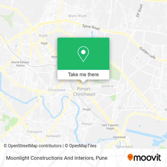 Moonlight Constructions And Interiors map