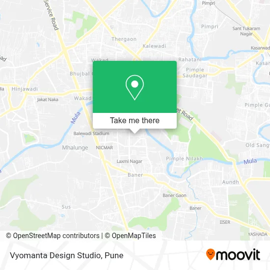 Vyomanta Design Studio map