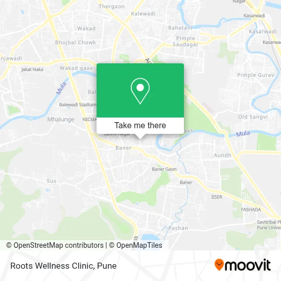 Roots Wellness Clinic map
